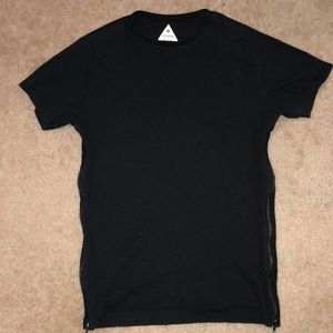 Topman shirt with adjustable zippers on the sides